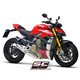 DUCATI STREETFIGHTER V4 (2021 - 2022) Semi-completo 2-1 titanio, con escape S1 titanio
