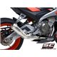 APRILIA TUONO 660 (2021 - 2024) Línea de escape completa 2-1 titanio, con escape CR-T titanio