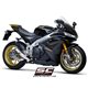 APRILIA TUONO V4 (2021 - 2024) - FACTORY Escape CR-T carbono, con malla antipiedras