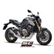 HONDA CB650R (2021 - 2023) Línea de escape completa 4-1 acero inoxidable, con escape SC1-S carbono