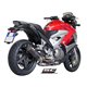 HONDA CROSSRUNNER 800 (2010 - 2014) Escape Oval carbono
