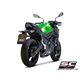 KAWASAKI NINJA 650 (2021 - 2022) Línea de escape completa 2-1 acero inoxidable, con escape SC1-R GT titanio negro mate
