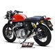INTERCEPTOR 650 (2019 - 2025) Par de escapes S1-GP acero inoxidable
