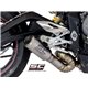 TRIUMPH STREET TRIPLE 765 (2017 - 2019) - S - R - RS Escape CR-T titanio, tubo de enlace en secciones soldadas