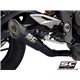 TRIUMPH STREET TRIPLE S 660 - A2 (2017 - 2019) Escape S1 titanio, negro mate