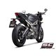 TRIUMPH STREET TRIPLE S 660 - A2 (2020 - 2022) Escape SC1-R carbono
