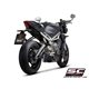 TRIUMPH STREET TRIPLE S 660 - A2 (2020 - 2022) Escape S1 titanio, negro mate