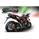APRILIA DORSODURO 750 2008 - 2016 ESCAPE GPR FURORE NERO SISTEMA RACING 