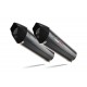 APRILIA DORSODURO 900 2017 - 2020 ESCAPE GPR GP EVO4 POPPY SISTEMA HOMOLOGADO
