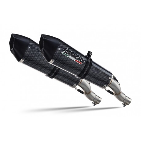 APRILIA SHIVER 900 2017 - 2020 ESCAPE GPR GP EVO4 POPPY SISTEMA HOMOLOGADO