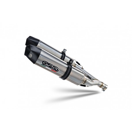 APRILIA SHIVER 900 2017 - 2020 ESCAPE GPR GPE ANN. TITANIUM SISTEMA RACING 
