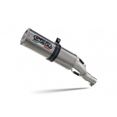 APRILIA TUONO 1100 V4 RR 2017 - 2020 ESCAPE GPR M3 TITANIUM NATURAL SISTEMA HOMOLOGADO CON CATALIZADOR INCLUIDO