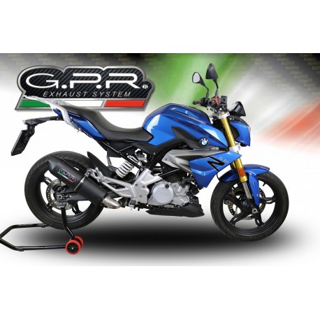 BMW G 310 R 2017 - 2021 ESCAPE GPR FURORE EVO4 POPPY SISTEMA HOMOLOGADO CON CATALIZADOR INCLUIDO