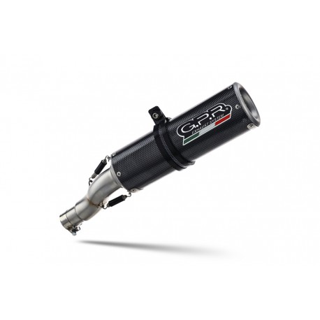 BMW R 1200 R 2011 - 2014 ESCAPE GPR M3 POPPY SISTEMA HOMOLOGADO