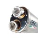 BMW R 1250 R -RS 2021 - 2024 ESCAPE GPR DUAL INOX SISTEMA HOMOLOGADO