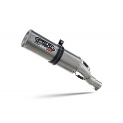 DUCATI DIAVEL 1198 2011 - 2016 ESCAPE GPR M3 TITANIUM NATURAL SISTEMA HOMOLOGADO