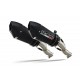 DUCATI HYPERMOTARD 1100 -1100 EVO 2007 - 2012 ESCAPE GPR GPE ANN. BLACK TITANIUM SISTEMA HOMOLOGADO