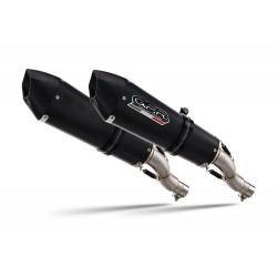 DUCATI MONSTER 796 2010 - 2014 ESCAPE GPR GPE ANN. BLACK TITANIUM SISTEMA HOMOLOGADO CON CATALIZADOR INCLUIDO