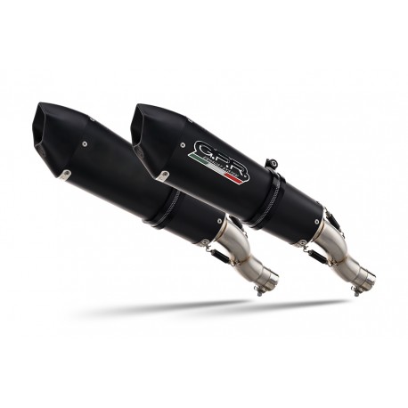 DUCATI MONSTER 796 2010 - 2014 ESCAPE GPR GPE ANN. BLACK TITANIUM SISTEMA HOMOLOGADO CON CATALIZADOR INCLUIDO