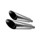 HARLEY DAVIDSON SPORTSTER 1200 2010 - 2018 ESCAPE GPR SLASH INOX SISTEMA HOMOLOGADO