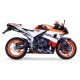 HONDA CBR 600 RR 2005 - 2006 ESCAPE GPR TIBURON TITANIUM SISTEMA RACING 