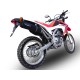 HONDA CRF 250 L 2013 - 2016 ESCAPE GPR FURORE NERO SISTEMA HOMOLOGADO
