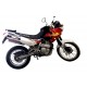 HONDA DOMINATOR NX 650 1998 - 2001 ESCAPE GPR TRIOVAL SISTEMA HOMOLOGADO