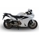 HONDA VFR 800 F 2014 - 2016 ESCAPE GPR FURORE NERO SISTEMA HOMOLOGADO