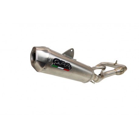 KAWASAKI KX 250 F 2021 - 2023 ESCAPE GPR PENTACROSS FULL TITANIUM SISTEMA RACING CON DBKILLER FIM