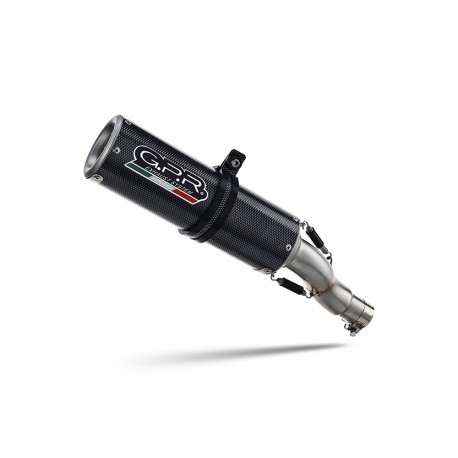 KAWASAKI VERSYS 650 2006 - 2014 ESCAPE GPR M3 POPPY SISTEMA HOMOLOGADO CON CATALIZADOR INCLUIDO
