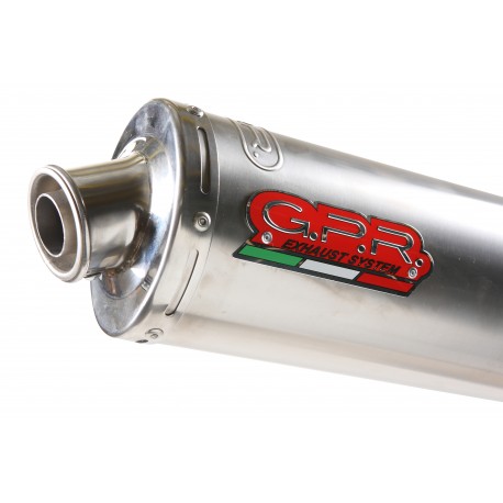 KAWASAKI ZRX-1100 1998 - 2001 ESCAPE GPR INOX TONDO SISTEMA HOMOLOGADO