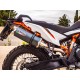 KTM DUKE 890 2021 - 2024 ESCAPE GPR DUAL POPPY SISTEMA HOMOLOGADO