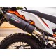 KTM DUKE 890 2021 - 2024 ESCAPE GPR GP EVO4 BLACK TITANIUM SISTEMA HOMOLOGADO