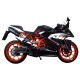 KTM RC 200 2014 - 2021 ESCAPE GPR DEEPTONE INOX SISTEMA HOMOLOGADO