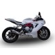 MV AGUSTA F3 675 2017 - 2020 ESCAPE GPR GP EVO4 TITANIUM SISTEMA HOMOLOGADO CON CATALIZADOR INCLUIDO