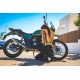 ROYAL ENFIELD HIMALAYAN 410 DIAM.36MM 2017 - 2020 ESCAPE GPR DEEPTONE INOX SISTEMA RACING CON DBKILLER NO HOMOLOGADO