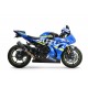 SUZUKI GSX-R 1000 - 1000 R 2021 - 2024 ESCAPE GPR M3 POPPY SISTEMA RACING 