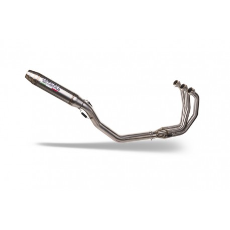 TRIUMPH TRIDENT 660 2021 - 2024 ESCAPE GPR DEEPTONE INOX SISTEMA RACING CON DBKILLER NO HOMOLOGADO