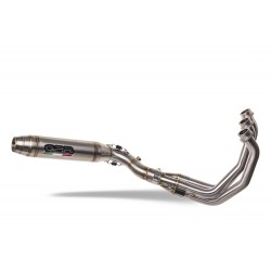 TRIUMPH TRIDENT 660 2021 - 2024 ESCAPE GPR DEEPTONE INOX SISTEMA RACING CON DBKILLER NO HOMOLOGADO