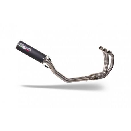 TRIUMPH TRIDENT 660 2021 - 2024 ESCAPE GPR M3 BLACK TITANIUM SISTEMA HOMOLOGADO CON CATALIZADOR INCLUIDO