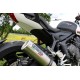 TRIUMPH TRIDENT 660 2021 - 2024 ESCAPE GPR M3 INOX SISTEMA HOMOLOGADO CON CATALIZADOR INCLUIDO