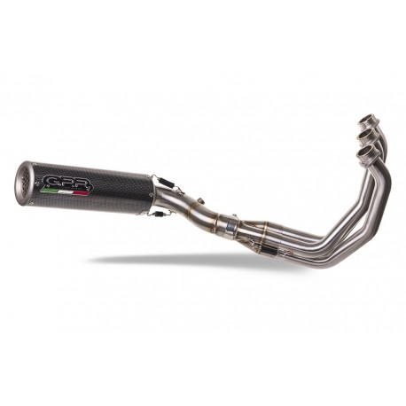 TRIUMPH TRIDENT 660 2021 - 2024 ESCAPE GPR M3 POPPY SISTEMA HOMOLOGADO CON CATALIZADOR INCLUIDO
