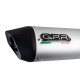 TUNING TUNING 1980 - 2021 ESCAPE GPR FURORE ALLUMINIO SILENCIADOR DE CARRERAS UNIVERSAL SIN TUBO DE ENLACE