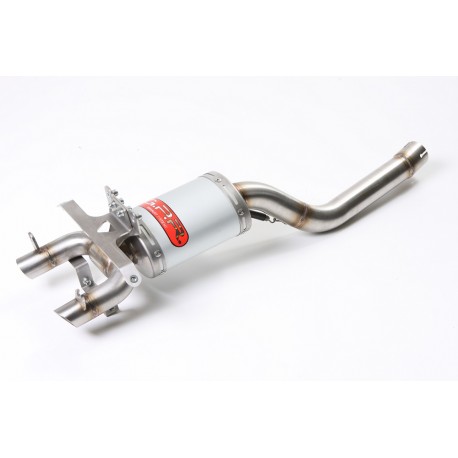 YAMAHA FZ6 600-FAZER S1-S2 2004 - 2013 ESCAPE GPR TITANIUM GHOST SISTEMA HOMOLOGADO