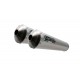 YAMAHA MT-01 2005 - 2011 ESCAPE GPR INOX TONDO SISTEMA HOMOLOGADO