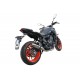 YAMAHA MT-07 2014 - 2016 ESCAPE GPR DEEPTONE INOX SISTEMA RACING 