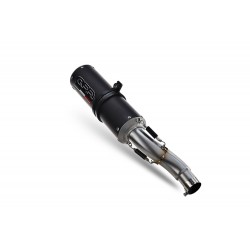 YAMAHA R7 2021 - 2024 ESCAPE GPR M3 BLACK TITANIUM SISTEMA HOMOLOGADO CON CATALIZADOR INCLUIDO