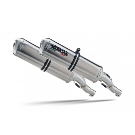 YAMAHA TDM 900 2002 - 2014 ESCAPE GPR SATINOX SISTEMA HOMOLOGADO