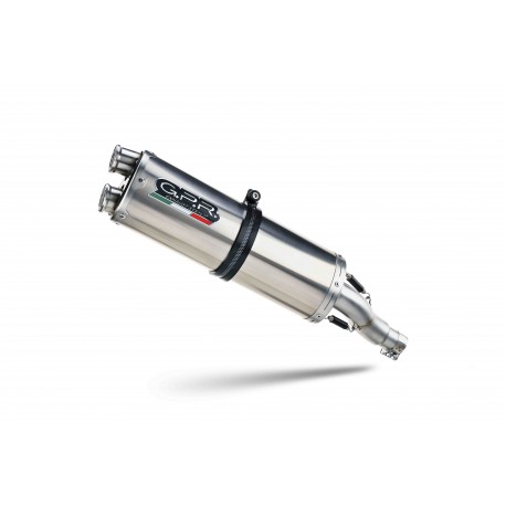 YAMAHA TRACER 9 2021 - 2024 ESCAPE GPR DUAL INOX SISTEMA HOMOLOGADO CON CATALIZADOR INCLUIDO