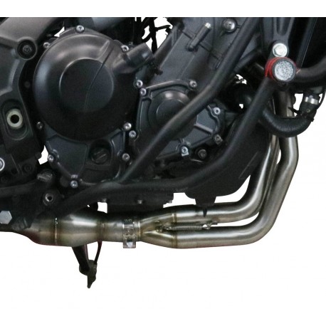 YAMAHA TRACER 9 2021 - 2024 ESCAPE GPR M3 BLACK TITANIUM SISTEMA HOMOLOGADO CON CATALIZADOR INCLUIDO